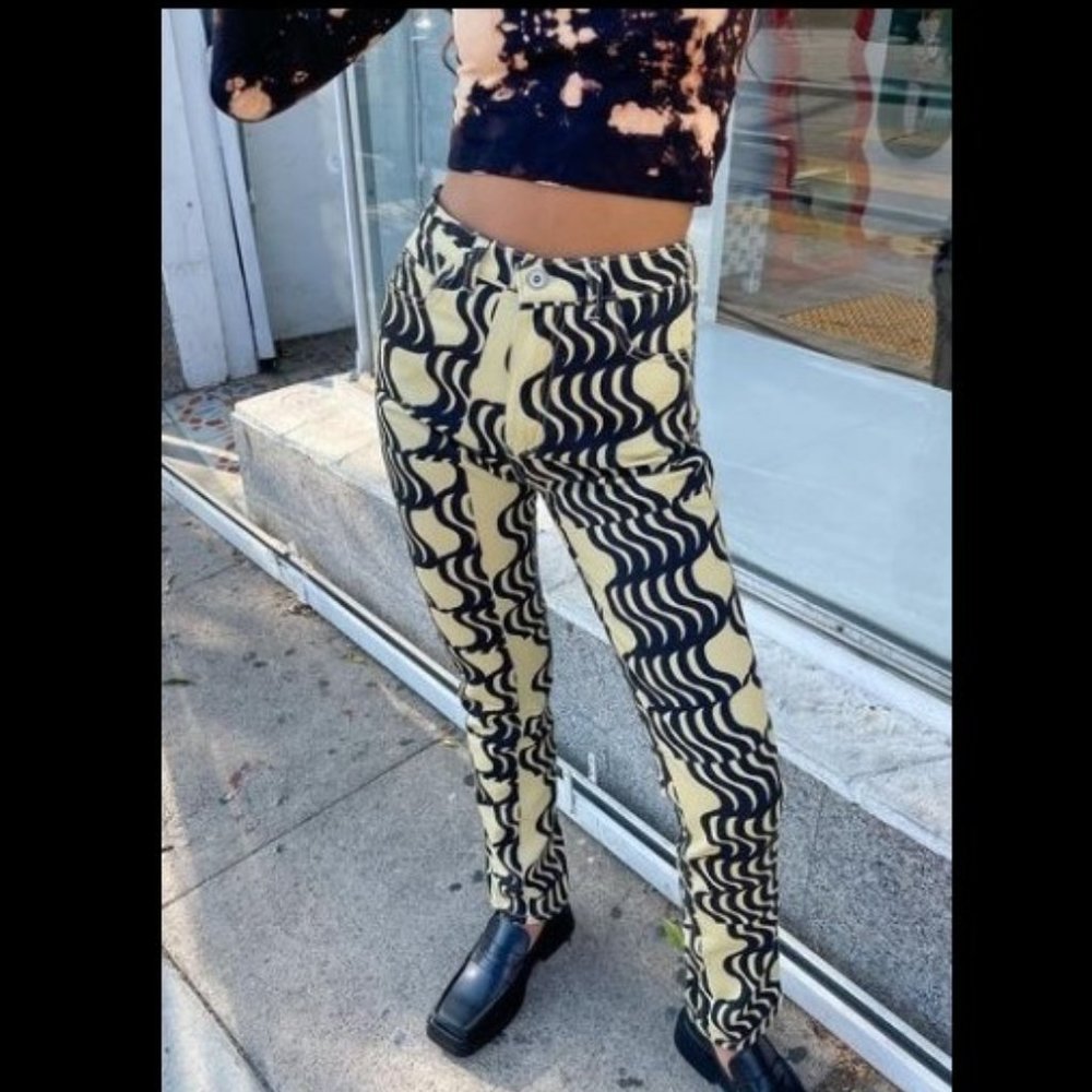 Lisa Says Gah Mandinga Sophie Palo Denim Pants Size XL